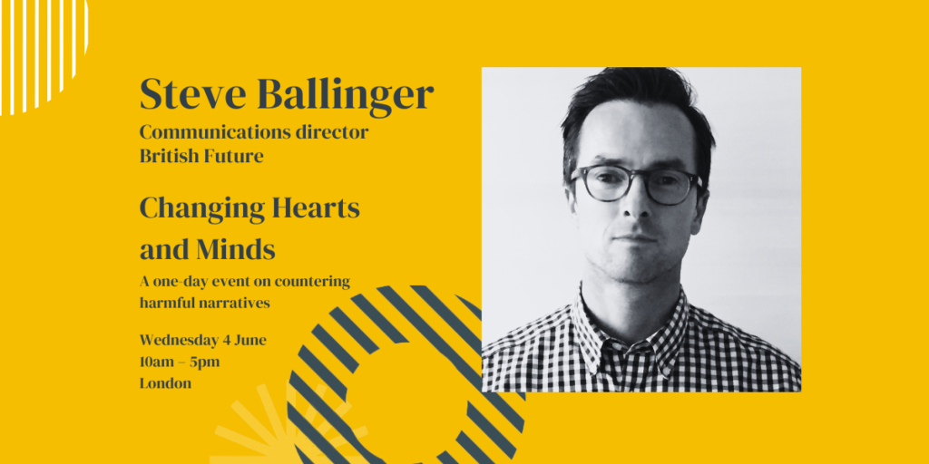 Pascal Ballinger Speaker announcement: Steve Ballinger of British Future | Agenda